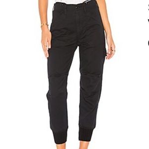 Vince slouchy Cargo Military black Jogger pants women’s size 6